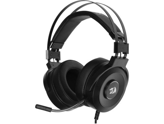 Игровые наушники проводные Redragon Lamia 2 черный/красный + подставка